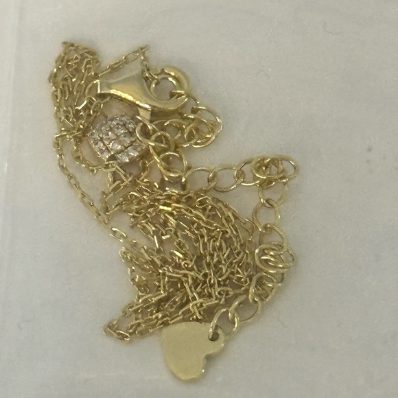 ✨2X Host Pick✨Tiny Square Necklace- Gold - Picture 4 of 4